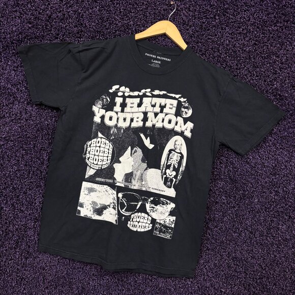 Phoebe Bridgers I Hate Your Mom Tour Tshirt size large - Picture 3 of 4